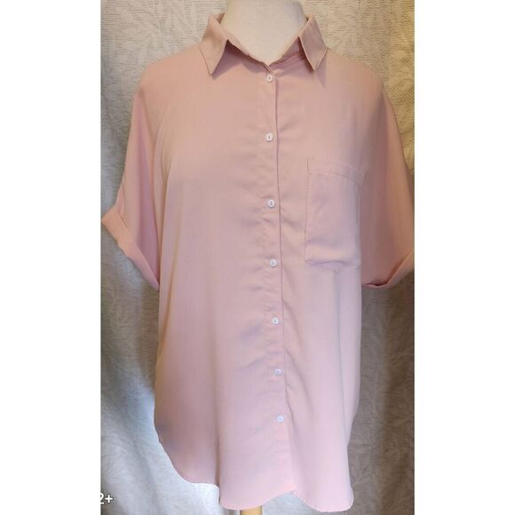 C21 Burgundy and peach floral kimono with fringe trim - Picture 9 of 15